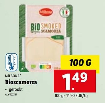 Promoties Bioscamorza - Milbona - Geldig van 17/10/2022 tot 22/10/2022 bij Lidl