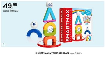 Promoties Smartmax my first acrobats - Smartmax - Geldig van 20/10/2022 tot 06/12/2022 bij Dreamland