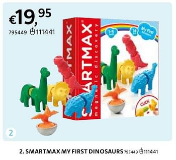Promoties Smartmax my first dinosaurs - Smartmax - Geldig van 20/10/2022 tot 06/12/2022 bij Dreamland