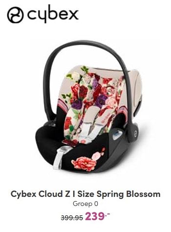 Promoties Cybex cloud z i size spring blossom - Cybex - Geldig van 09/10/2022 tot 18/10/2022 bij Baby & Tiener Megastore