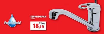Promotions Keukenkraan - AquaTrends - Valide de 12/10/2022 à 16/10/2022 chez Hubo