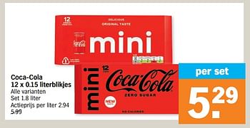 Promoties Coca-cola - Coca Cola - Geldig van 10/10/2022 tot 16/10/2022 bij Albert Heijn