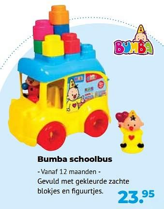 Promoties Bumba schoolbus - Clementoni - Geldig van 10/10/2022 tot 06/12/2022 bij Multi Bazar