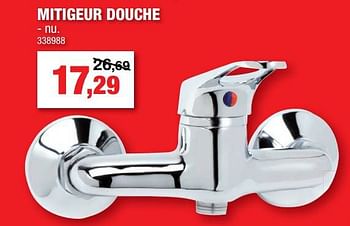 Promotions Mitigeur douche - AquaTrends - Valide de 12/10/2022 à 16/10/2022 chez Hubo