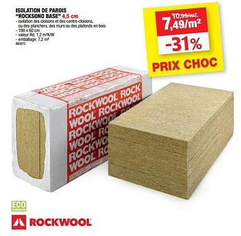 Promotions Support télescopique troisième main - Rockwool - Valide de 12/10/2022 à 16/10/2022 chez Hubo