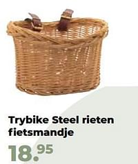 Trybike steel rieten fietsmandje-Trybike