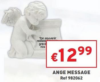 Promotions Ange message - Produit maison - Trafic  - Valide de 12/10/2022 à 17/10/2022 chez Trafic