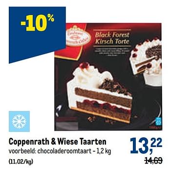 Promoties Coppenrath + wiese chocoladeroomtaart - Coppenrath & Wiese - Geldig van 19/10/2022 tot 01/11/2022 bij Makro