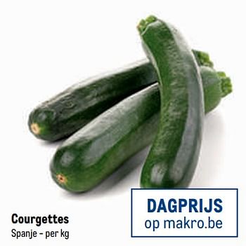 Promoties Courgettes - Huismerk - Makro - Geldig van 19/10/2022 tot 01/11/2022 bij Makro