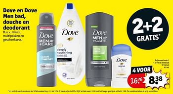 Promoties Dove deostick original - Dove - Geldig van 11/10/2022 tot 23/11/2022 bij Kruidvat