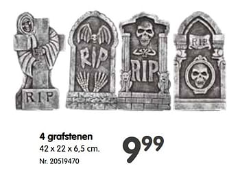 Promoties 4 grafstenen - Huismerk - Fun - Geldig van 05/10/2022 tot 08/11/2022 bij Fun