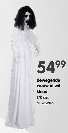 Promoties Bewegende vrouw in wit kleed - Huismerk - Fun - Geldig van 05/10/2022 tot 08/11/2022 bij Fun