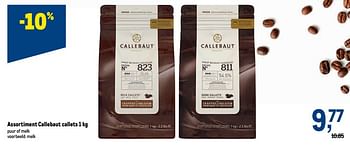 Promoties Callebaut callets melk - Callebaut - Geldig van 19/10/2022 tot 01/11/2022 bij Makro