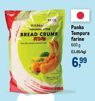 Promotions Panko tempura farine - Yama - Valide de 19/10/2022 à 01/11/2022 chez Makro