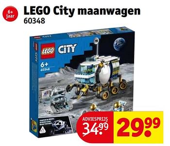 Promoties Lego city maanwagen 60348 - Lego - Geldig van 10/10/2022 tot 16/10/2022 bij Kruidvat