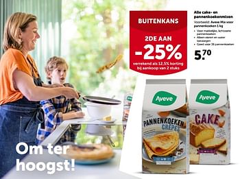 Promoties Aveve mix voor pannenkoeken - Huismerk - Aveve - Geldig van 17/10/2022 tot 29/10/2022 bij Aveve
