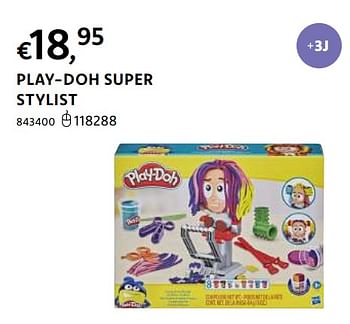 Promoties Play-doh super stylist - Play-Doh - Geldig van 20/10/2022 tot 06/12/2022 bij Dreamland