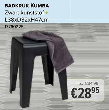 Promoties Badkruk kumba - Wenko - Geldig van 03/10/2022 tot 06/11/2022 bij Europoint