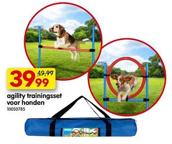 Promoties Agility trainingsset voor honden - Huismerk - Yess - Geldig van 17/10/2022 tot 31/10/2022 bij yess!