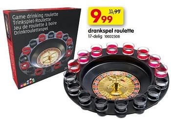 Promoties Drankspel roulette - Huismerk - Yess - Geldig van 17/10/2022 tot 31/10/2022 bij yess!