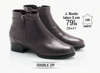 Promotions Boots - Produit Maison - Damart - Valide de 01/10/2022 à 15/12/2022 chez Damart