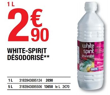 White Spirit Onyx 5L