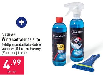 Promoties Winterset voor de auto - Car Xtras - Geldig van 29/10/2022 tot 04/11/2022 bij Aldi