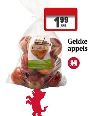 Promoties Gekke appels - Huismerk - Delhaize - Geldig van 20/10/2022 tot 26/10/2022 bij Delhaize