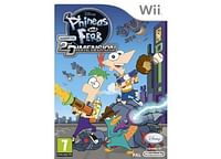 Wii Phineas and Ferb - Across the 2nd Dimension-Nintendo