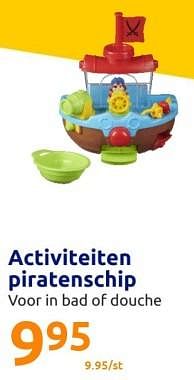 Promoties Activiteiten piratenschip - Huismerk - Action - Geldig van 19/10/2022 tot 25/10/2022 bij Action