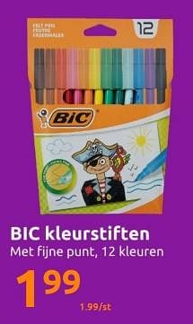Promoties Bic kleurstiften - BIC - Geldig van 19/10/2022 tot 25/10/2022 bij Action