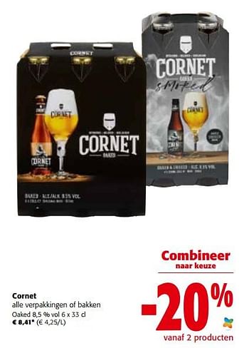 Promoties Cornet oaked - Cornet  - Geldig van 19/10/2022 tot 31/10/2022 bij Colruyt