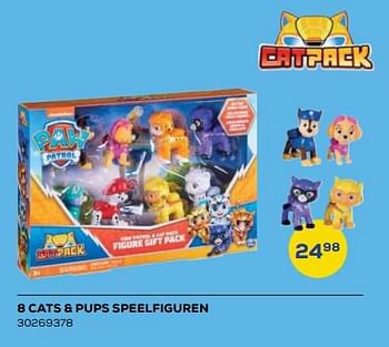 Promoties 8 cats + pups speelfiguren - Spin Master - Geldig van 21/10/2022 tot 07/12/2022 bij Supra Bazar