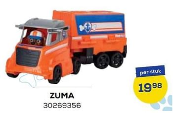 Promoties Big truck pups deluxe voertuig zuma - Spin Master - Geldig van 21/10/2022 tot 07/12/2022 bij Supra Bazar