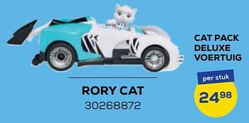 Promoties Cat pack deluxe voertuig rory cat - Spin Master - Geldig van 21/10/2022 tot 07/12/2022 bij Supra Bazar