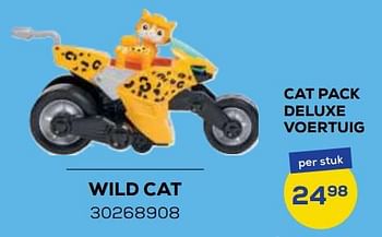Promoties Cat pack deluxe voertuig wild cat - Spin Master - Geldig van 21/10/2022 tot 07/12/2022 bij Supra Bazar