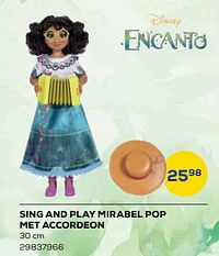 Sing and play mirabel pop met accordeon-Disney