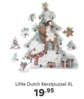 Promoties Little dutch kerstpuzzel xl - Little Dutch - Geldig van 23/10/2022 tot 29/10/2022 bij Baby & Tiener Megastore