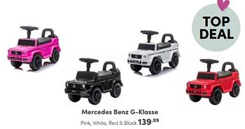 Promoties Mercedes benz g-klasse - Mercedes - Geldig van 23/10/2022 tot 29/10/2022 bij Baby & Tiener Megastore