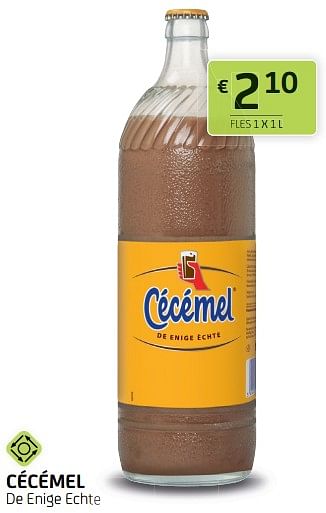 Promoties Cécémel de enige echte - Cecemel - Geldig van 28/10/2022 tot 10/11/2022 bij BelBev