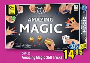 Promoties Amazing magic 350 tricks - Huismerk - Happyland - Geldig van 24/10/2022 tot 31/12/2022 bij Happyland