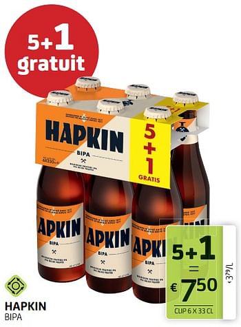 Promotions Hapkin bipa - Hapkin - Valide de 28/10/2022 à 10/11/2022 chez BelBev