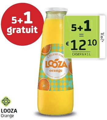 Promotions Looza orange - Looza - Valide de 28/10/2022 à 10/11/2022 chez BelBev
