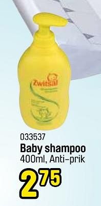 Promoties Baby shampoo - Zwitsal - Geldig van 24/10/2022 tot 31/12/2022 bij Happyland