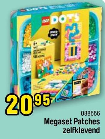 Promoties Megaset patches zelfklevend - Lego - Geldig van 24/10/2022 tot 31/12/2022 bij Happyland