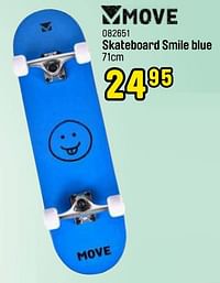 Skateboard smile blue-Move