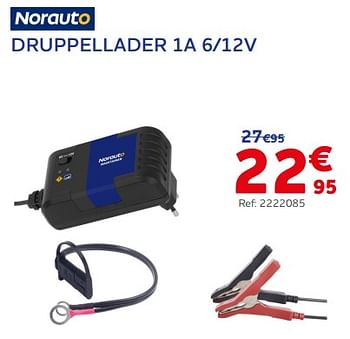 Promotions Norauto batterijlader 5a 12v druppellader 1a 6-12v - Norauto - Valide de 24/10/2022 à 15/11/2022 chez Auto 5