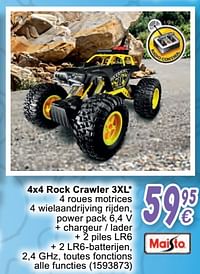 4x4 rock crawler 3xl-Maisto