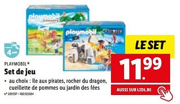 Promotions Set de jeu - Playmobil - Valide de 31/10/2022 à 05/11/2022 chez Lidl