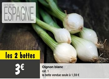 Promotions Oignon blanc - Produit Maison - Migros - Valide de 18/10/2022 à 30/10/2022 chez Migros